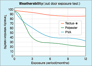 TECTUS weatherability